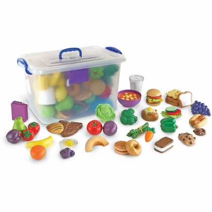 Learning Resources New Sprouts Classroom Play Food Set - Educational Toy for 2-Year-Olds - Pretend