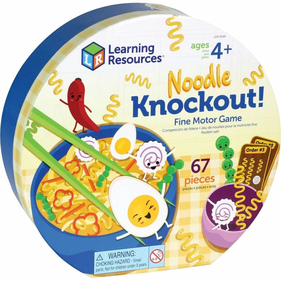 Learning Resources Noodle Knockout Game: Fun Fine Motor Toy - Games & Puzzles
