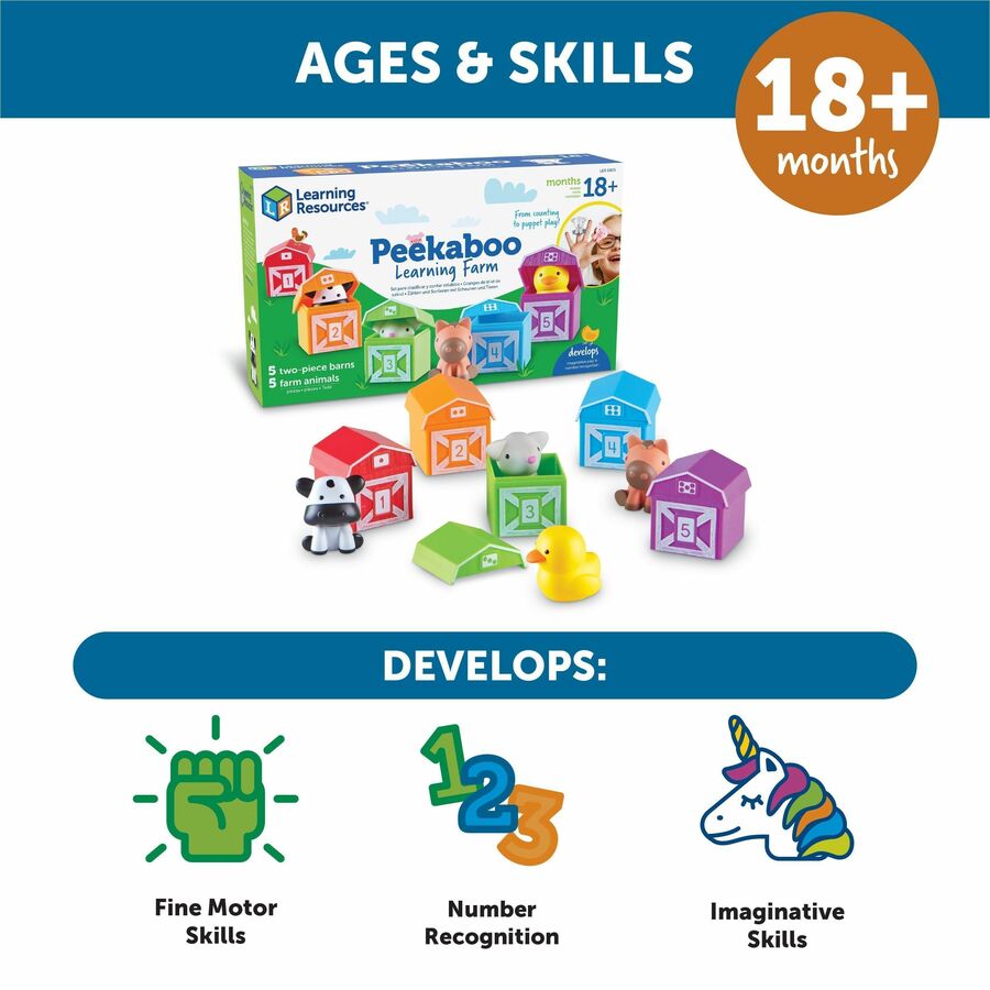 Learning Resources Peekaboo Learning Farm - Alternate-Image4