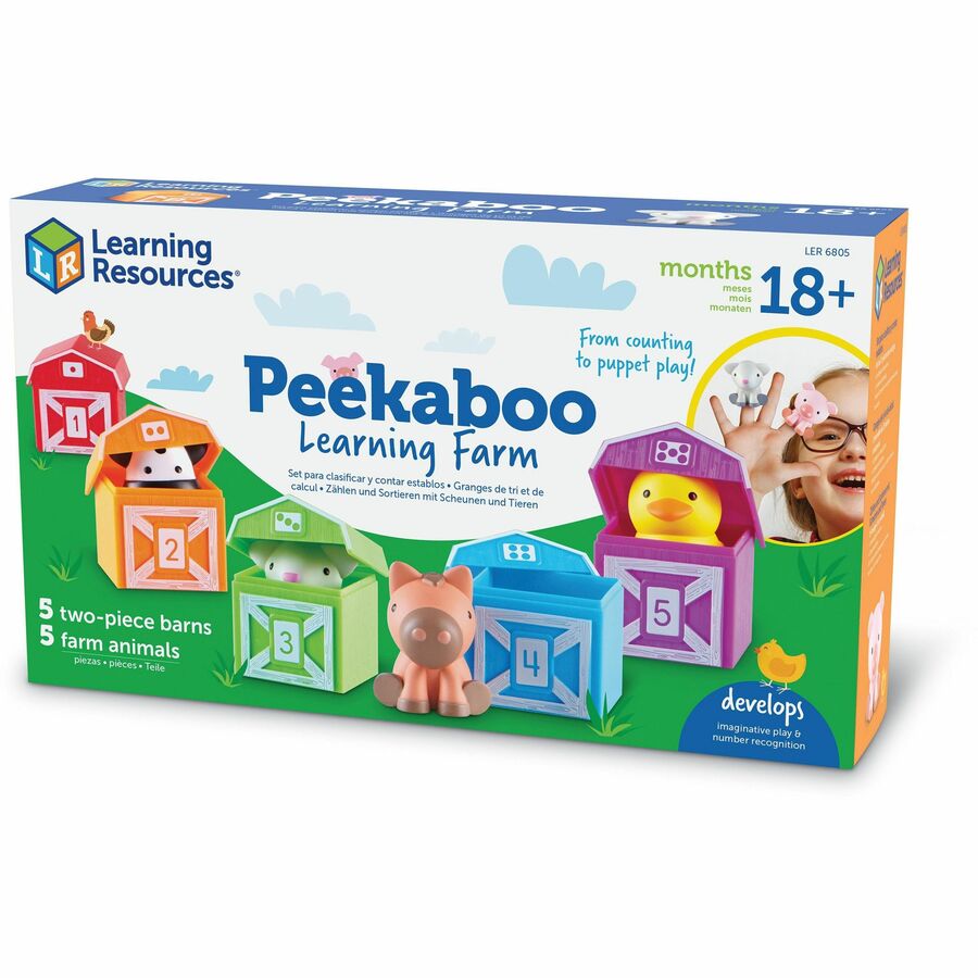 Learning Resources Peekaboo Learning Farm - Left