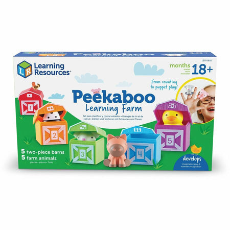 Learning Resources Peekaboo Learning Farm - Front