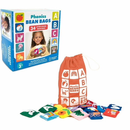 Learning Resources Phonics Bean Bag Set: Fun Tool for Ages 3 & Up - Books Activities