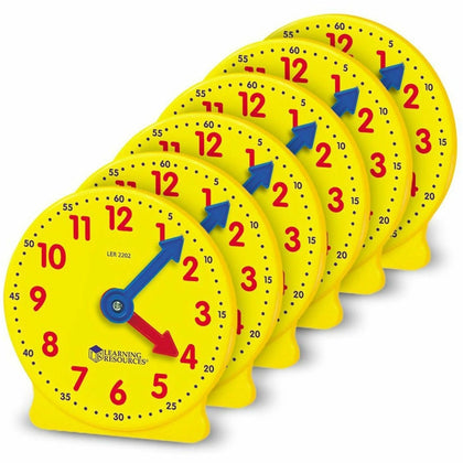 Learning Resources Pre K-4 Clocks Set - Educational Time Teaching Tool - Books & Activities