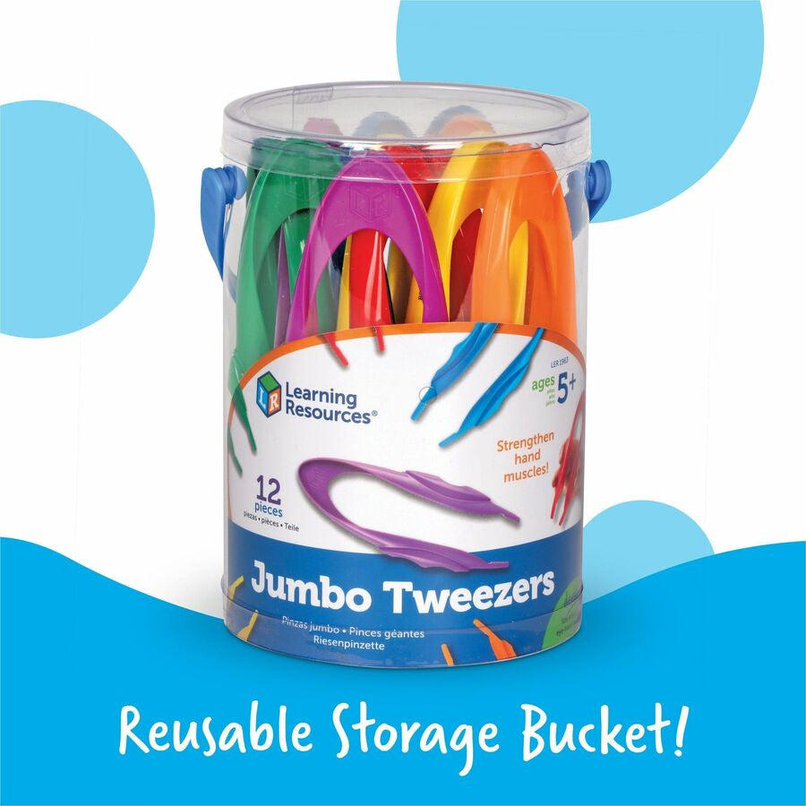 Learning Resources Primary Science Jumbo Tweezers - Alternate-Image3
