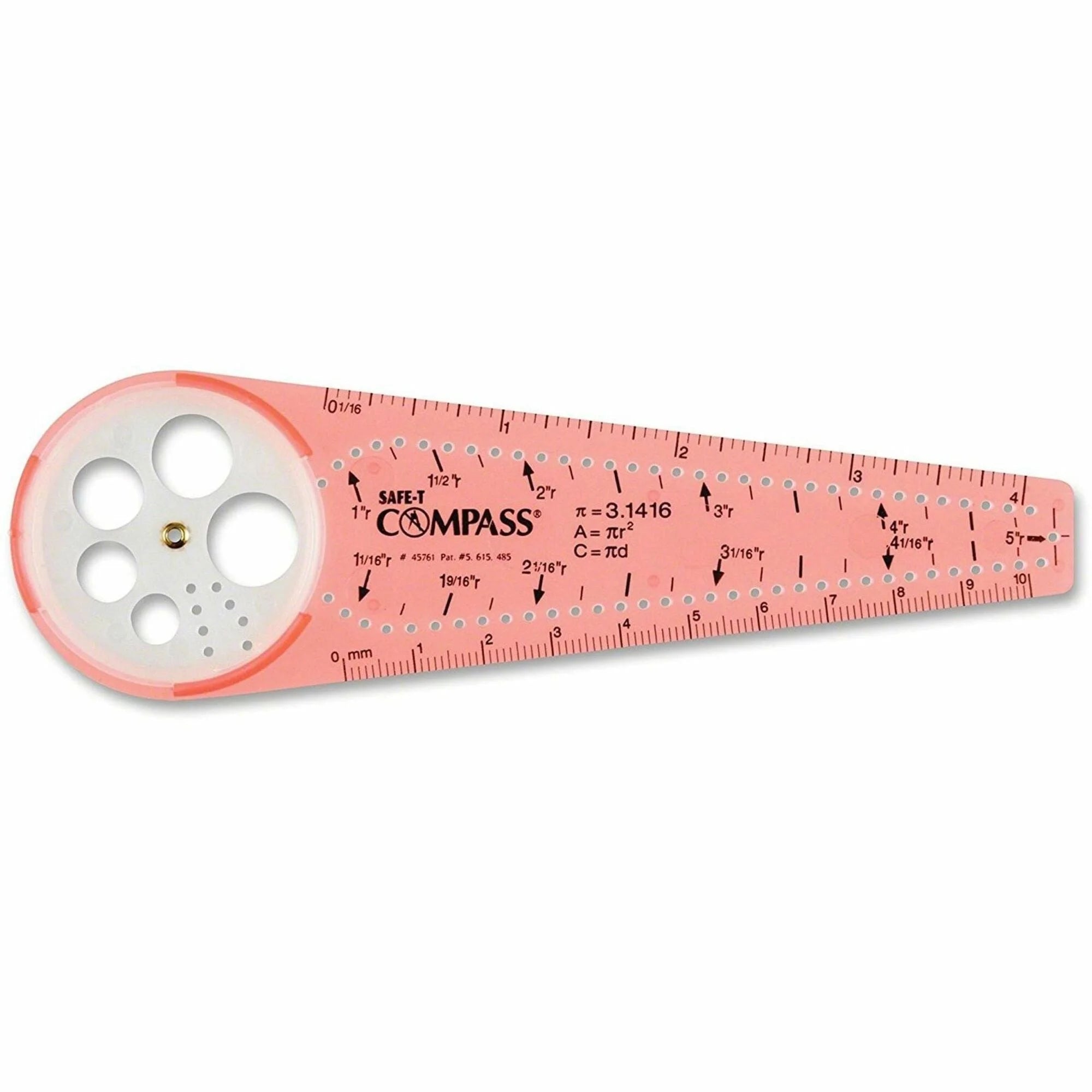 Learning Resources Safe-T Compass - Plastic - Orange - 1 Each