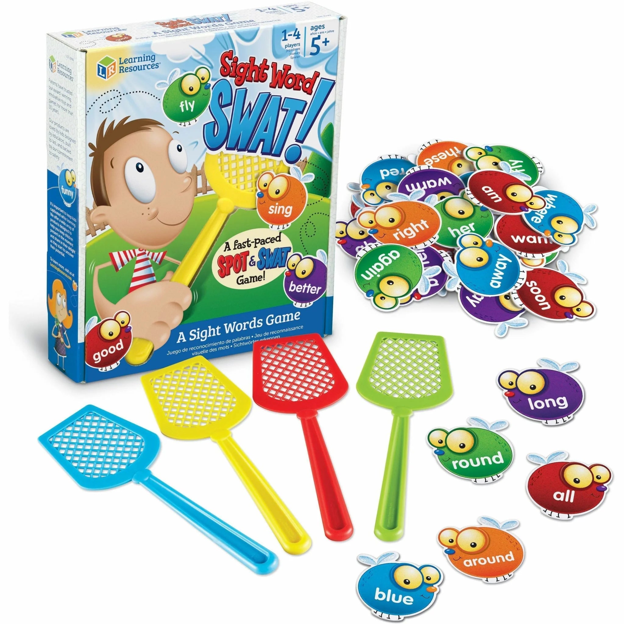 Learning Resources Sight Words Swat! - Fun Game - Games & Puzzles