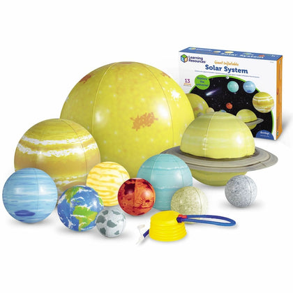Learning Resources Solar System Set: Giant Inflatable Kit for Ages 5-12 - Toys & Blocks