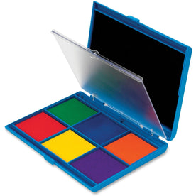 Learning Resources Stamp Pad - 7 Color Ink Set for Creative Projects - Pads & Accessories