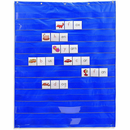 Learning Resources Standard Pocket Chart - Organize with Ease - Charts & Accessories