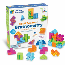 Learning Resources STEM Explorers Brainometry: Fun Kit - 34 Pieces - Toys & Blocks