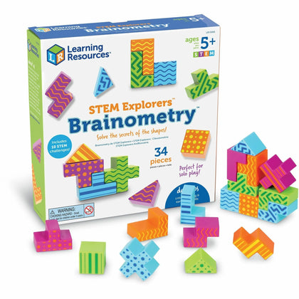 Learning Resources STEM Explorers Brainometry: Fun Kit - 34 Pieces - Toys & Blocks