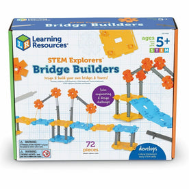 Learning Resources STEM Explorers Bridge Builders: Kit for 5-7 Year Olds - Toys & Blocks