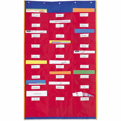 Learning Resources Storage Pocket Organization Station: Educational Tool for Ages 3-17 - Charts & Accessories