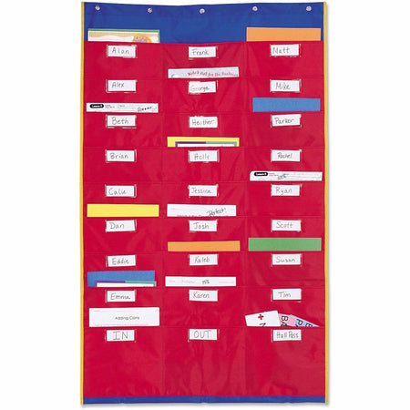 Learning Resources Storage Pocket Organization Station: Educational Tool for Ages 3-17 - Charts & Accessories