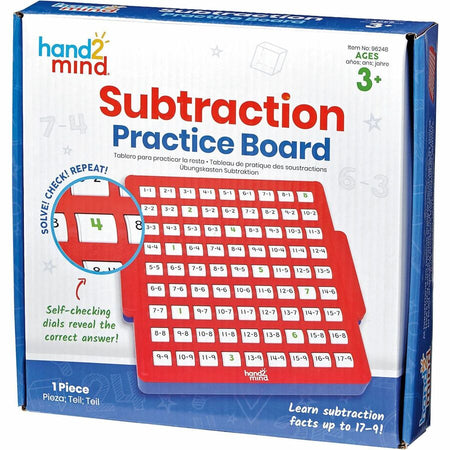 Learning Resources Subtraction Skills Practice Board - Left