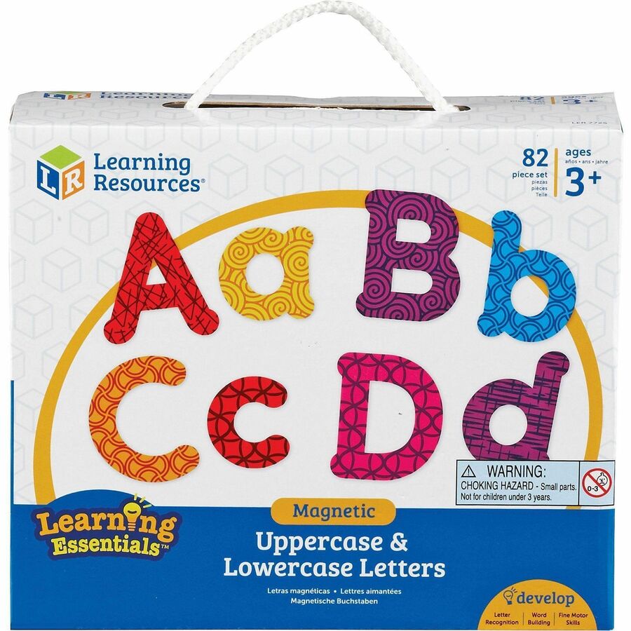 Learning Resources Upper/Lower Case Magnetic Letters - Front
