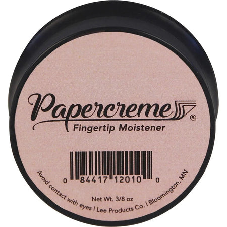LEE Papercreme Fingertip Moistener: Light Pink Greaseless - 3/Pack - Packing Supplies