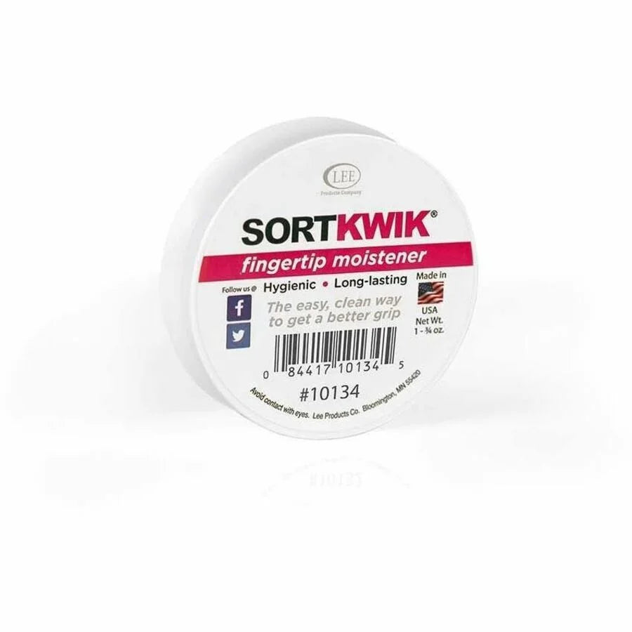 LEE Sortkwik Fingertip Moistener - White Non-toxic Non-slip - Mailroom Equipment & Supplies