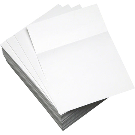 Lettermark Punched & Perforated Papers with Perforations 3-1/2" from the Bottom - White - 2000