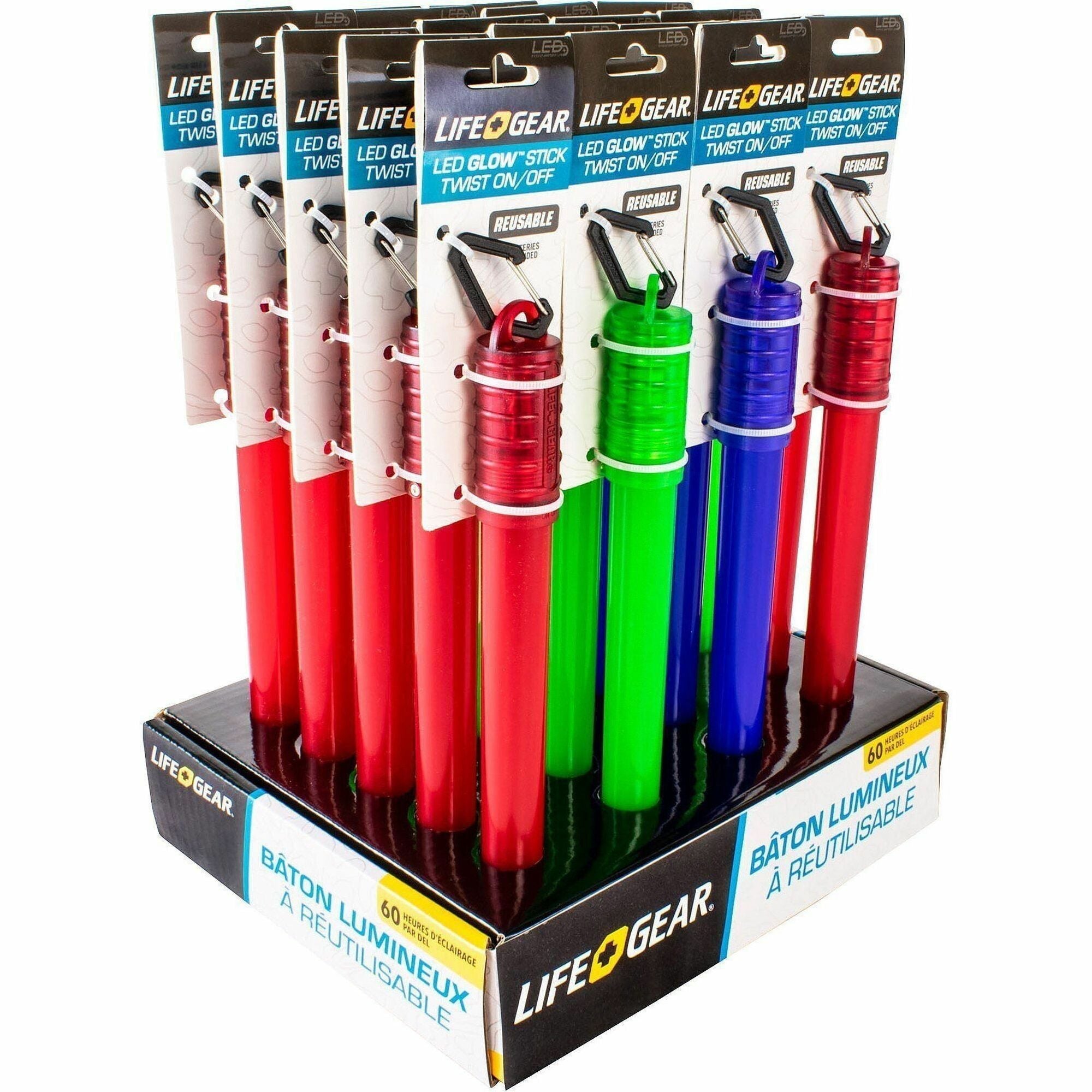 LifeGear LED Reusable Glow Stick - 2000