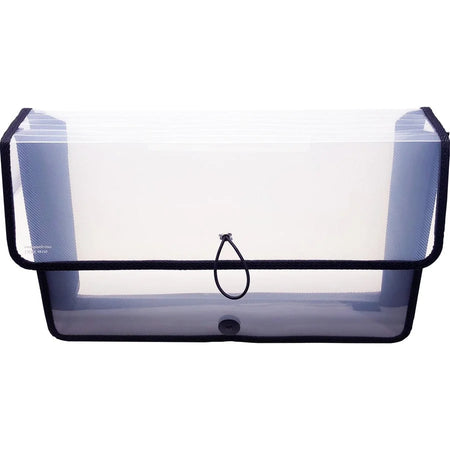 Lion EXPAND-N-FILE File Wallet: 3’’ Folder Capacity Clear - Expanding Files