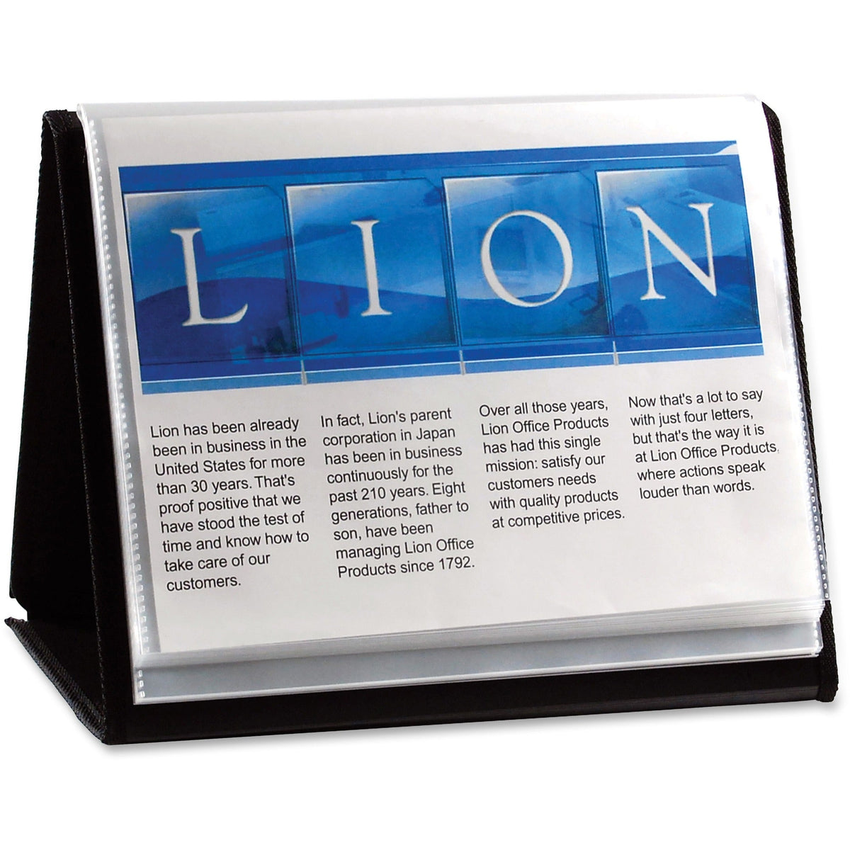 Lion Flip-N-Tell Display Easel Books - 2000