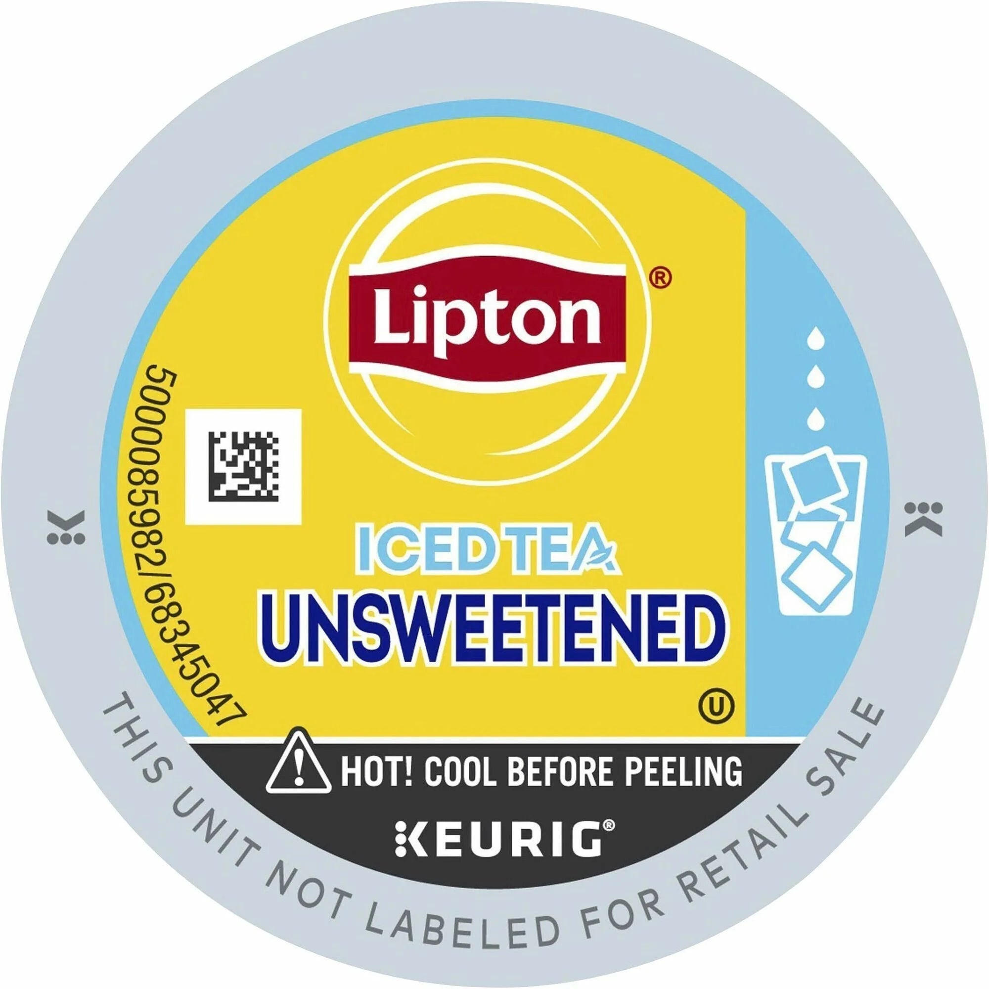 Lipton® Unsweetened Iced Black Tea K-Cup - Refreshing Pods