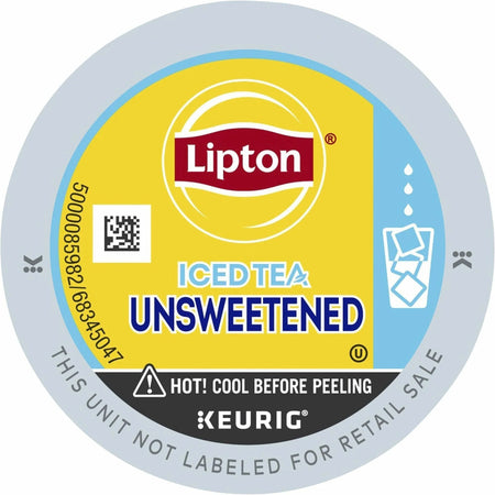 Lipton® Unsweetened Iced Black Tea K-Cup - Refreshing Pods