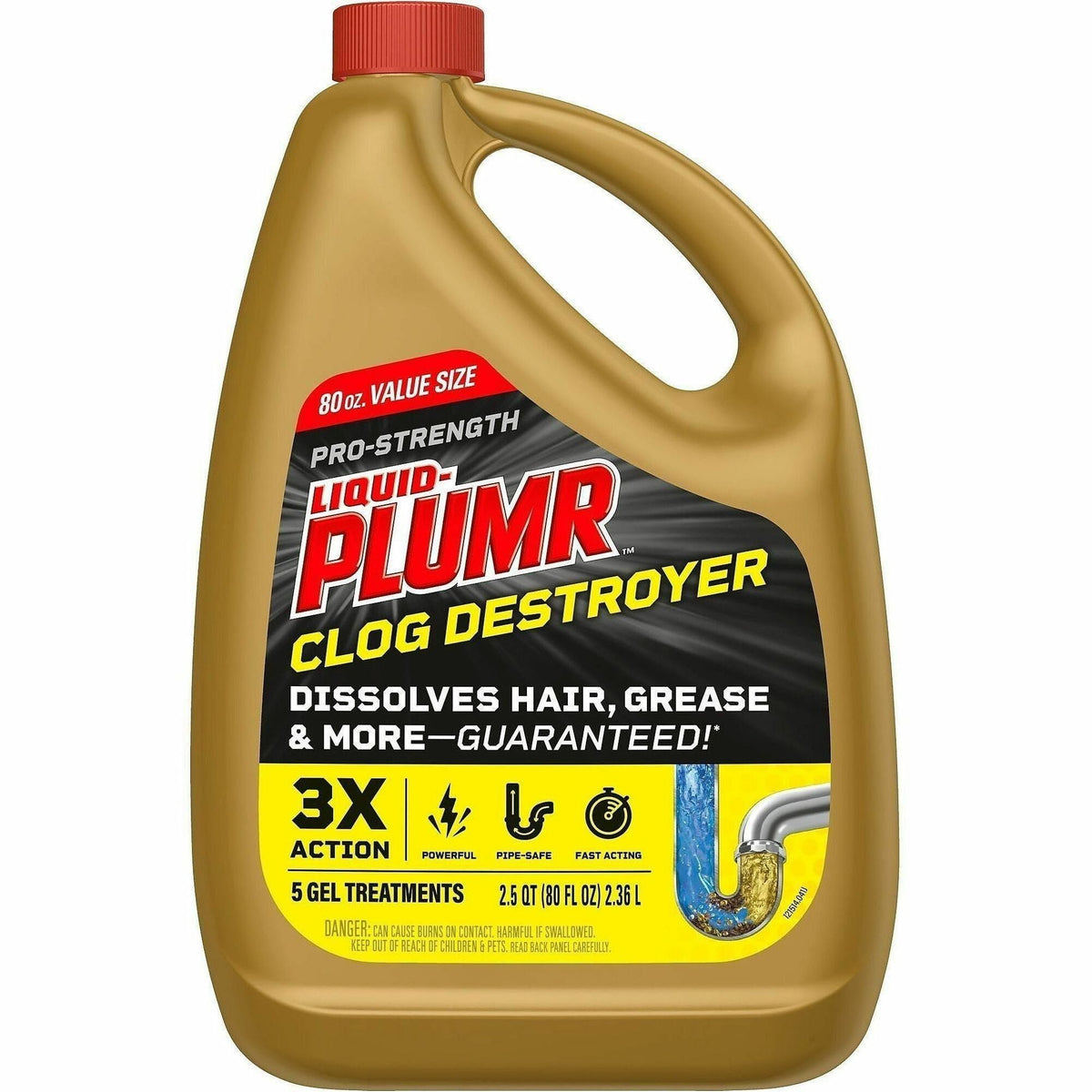 Liquid-Plumr Pro-Strength Clog Destroyer Gel - 2000
