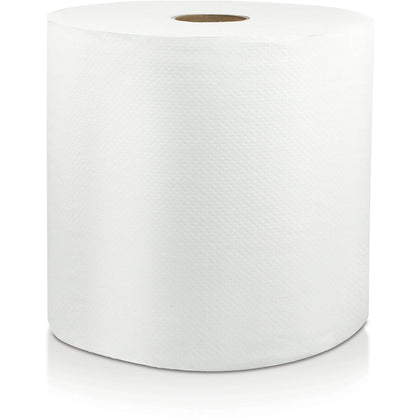 Livi VPG Select Hard Wound Towel: 1 Ply 8’’ x 600 ft - White Fiber - 6/Carton - Paper Towels