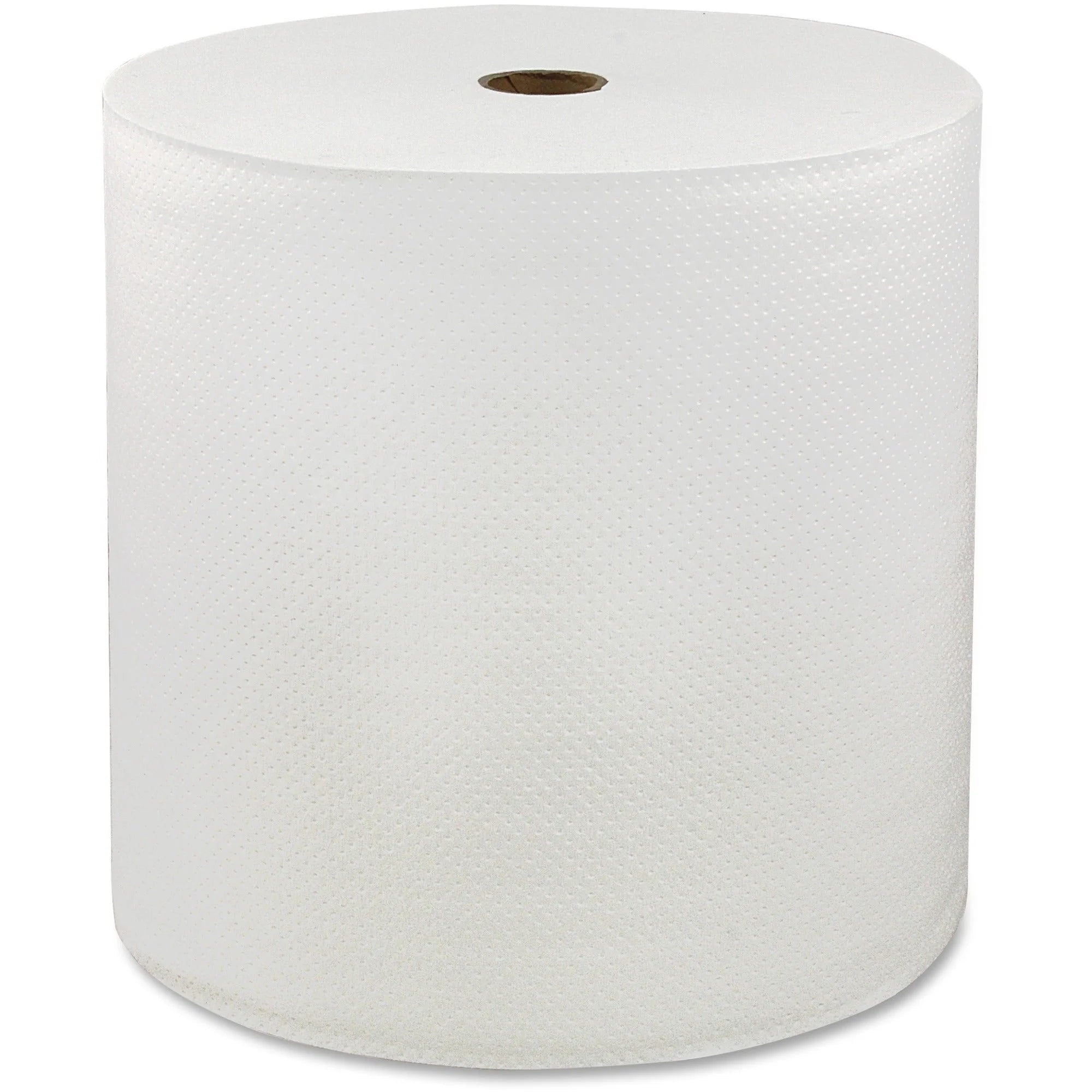 LoCor Hardwound 1-Ply Paper Towels - 850’ Per Roll - Pack Of 6 Rolls