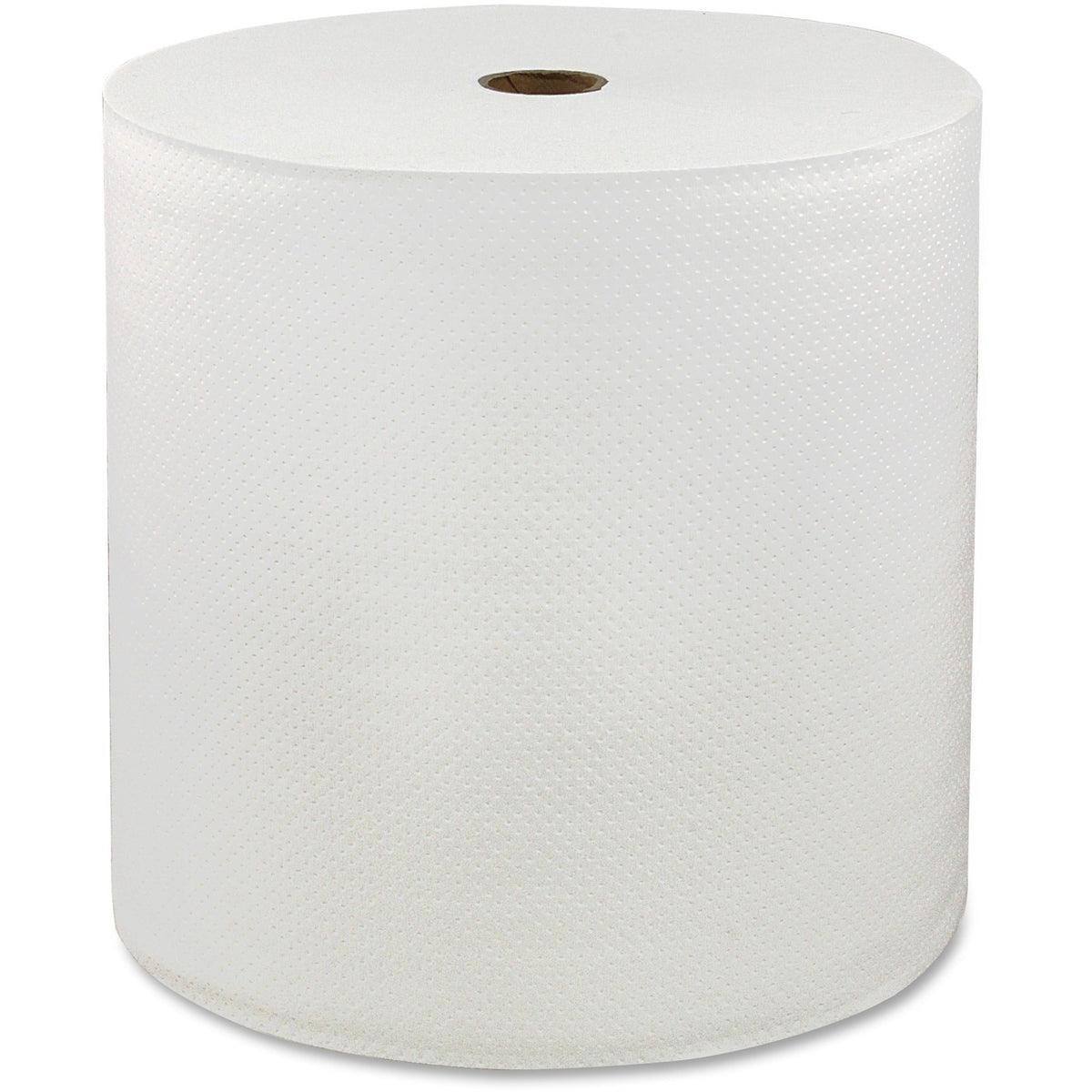 LoCor Hardwound 1-Ply Paper Towels 850’ Per Roll Pack Of 6 Rolls - 1 Ply - 7’’ Width x 850 ft Length - White