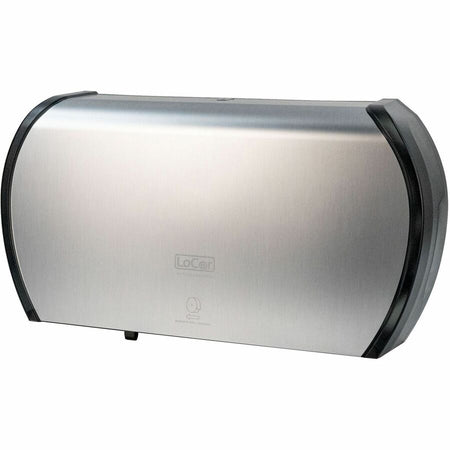 LoCor Jumbo Twin Bath Tissue Dispenser - Left