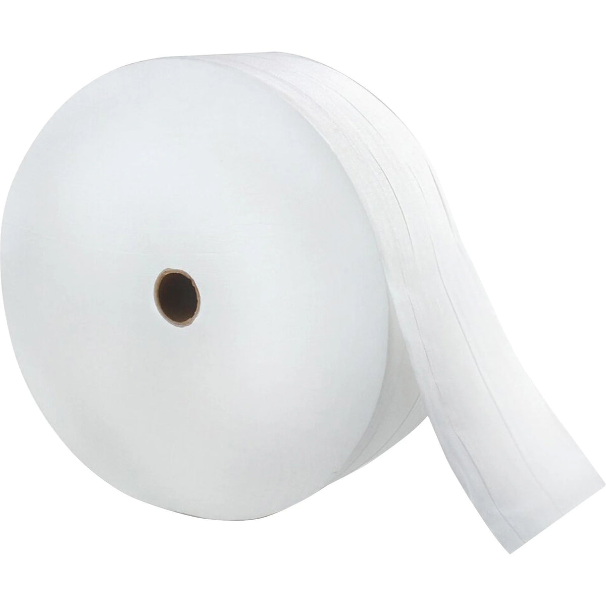 LoCor Premium Jumbo Bath Tissue - 2 Ply - 3.30’’ Width x 1200 ft Length - White - Virgin Fiber - 12 / Carton - Bathroom