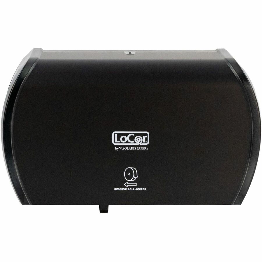 LoCor Side-By-Side Bath Tissue Dispenser - Front