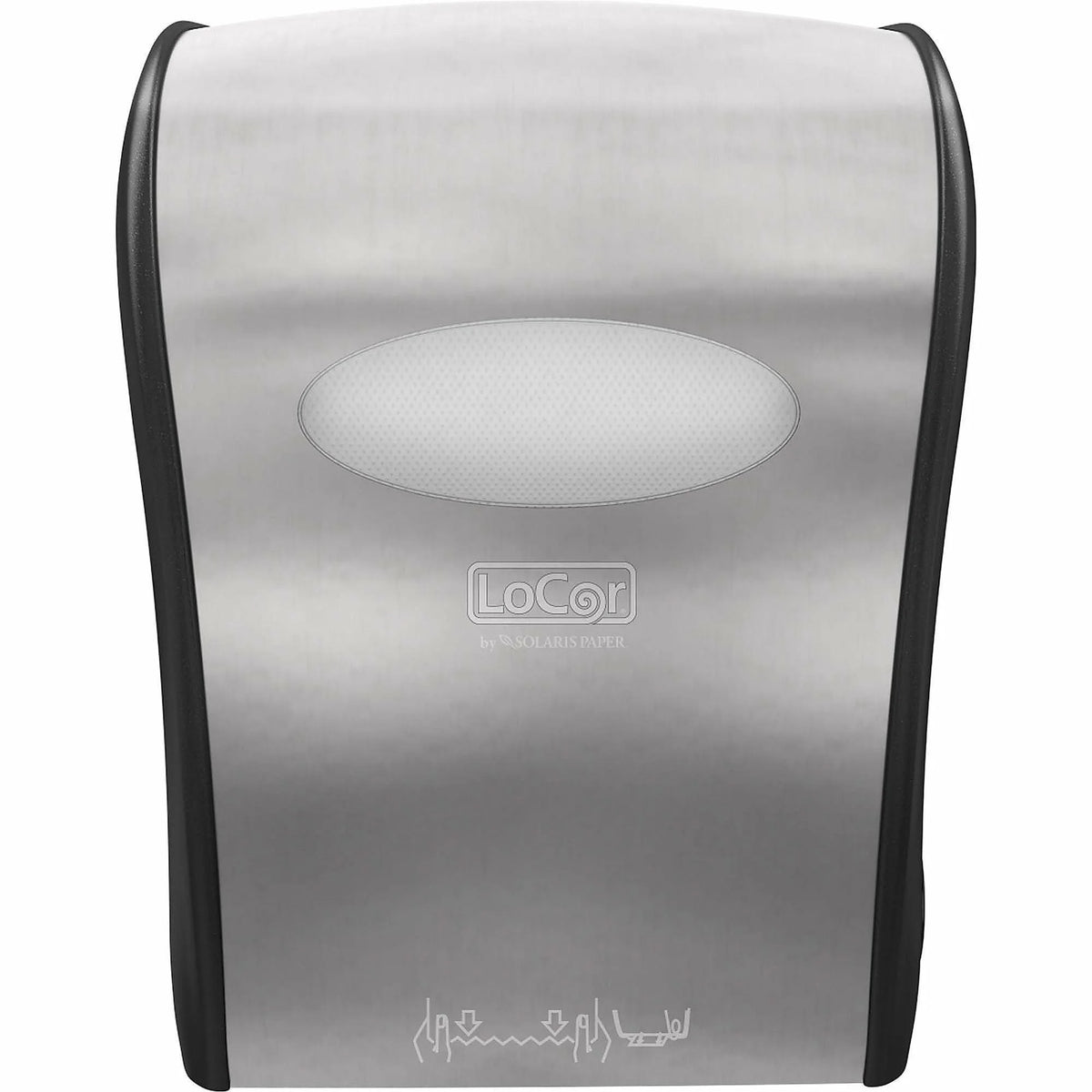 LoCor Wall-Mount Paper Towel Dispenser: Stainless Impact Resistant - Dispensers
