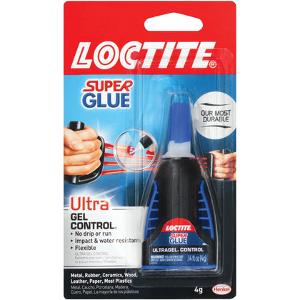 Loctite Ultra Gel Control Super Glue - Strong Clear Adhesive
