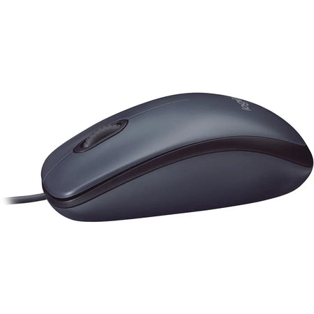 Logitech B100 Optical USB Mouse - Reliable Wired for Smooth Navigation - Keyboards & Mice
