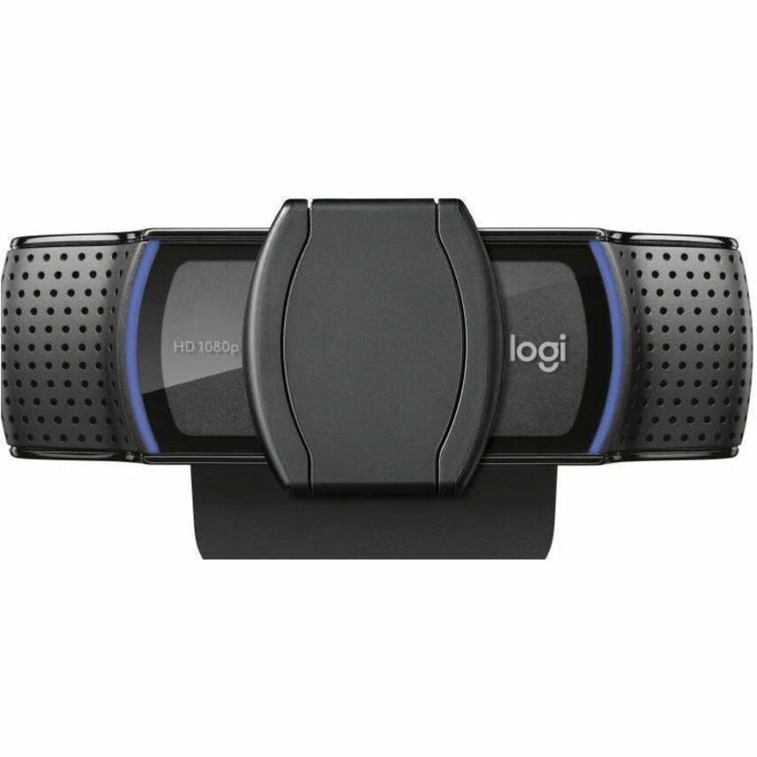 Logitech C920S Webcam - 3 Megapixel - 30 fps - Black - USB 3.1 - 1 Each - Alternate-Image2