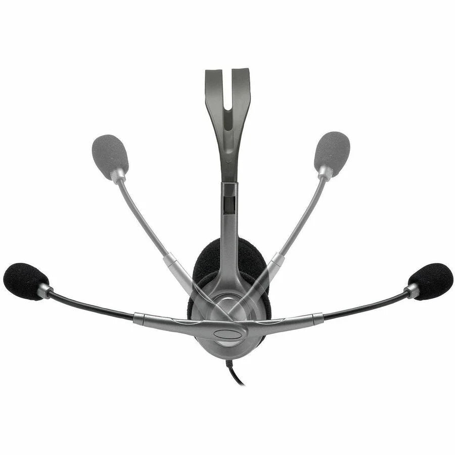 Logitech H111 Stereo Headset: Wired Binaural Headphones with Noise Canceling