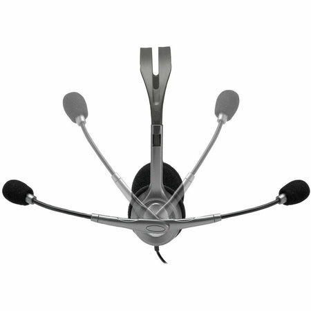 Logitech H111 Stereo Headset: Wired Binaural Headphones with Noise Canceling