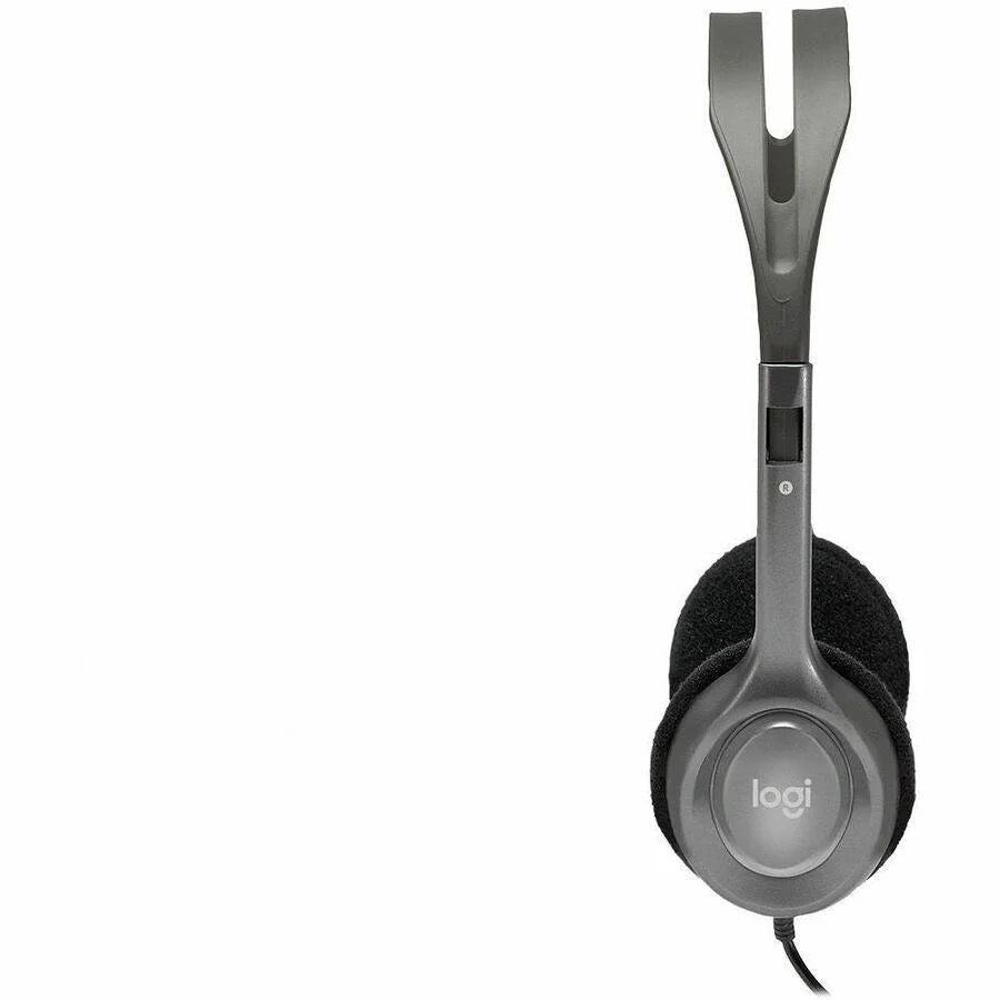 Logitech H111 Stereo Headset: Wired Binaural Headphones with Noise Canceling