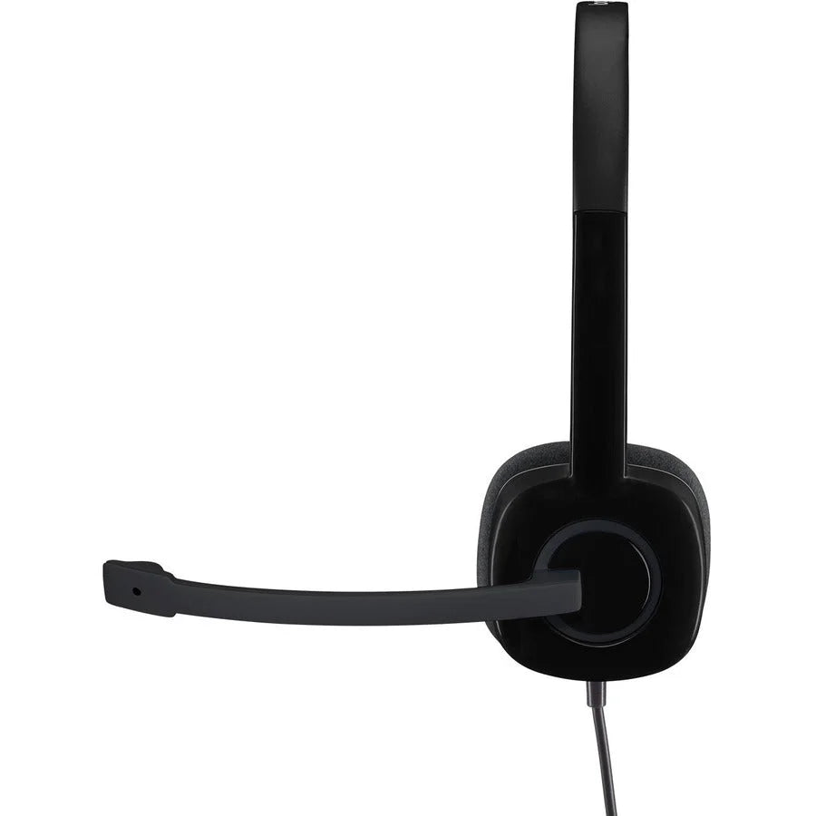 Logitech H151 Stereo Headset: Wired Noise-Canceling Headphones