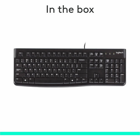 Logitech K120 Plug-and-Play USB Keyboard - Alternate-Image8