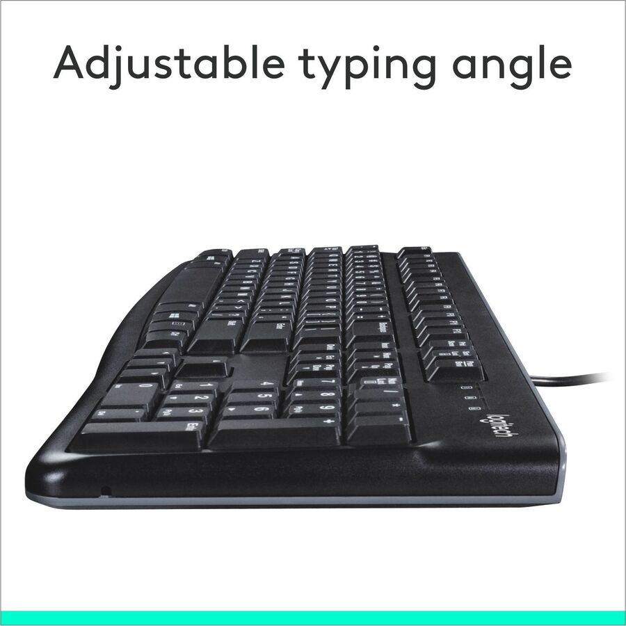 Logitech K120 Plug-and-Play USB Keyboard - Alternate-Image5