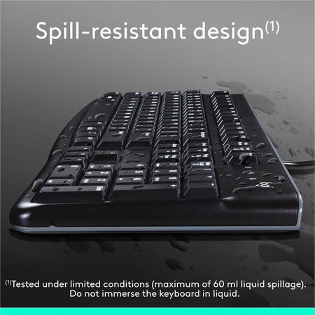 Logitech K120 Plug-and-Play USB Keyboard - Alternate-Image3