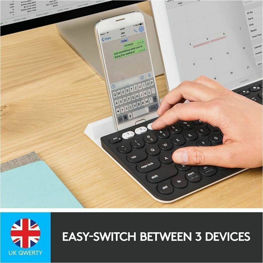 Logitech K780 Multi-Device Wireless Keyboard - Alternate-Image8