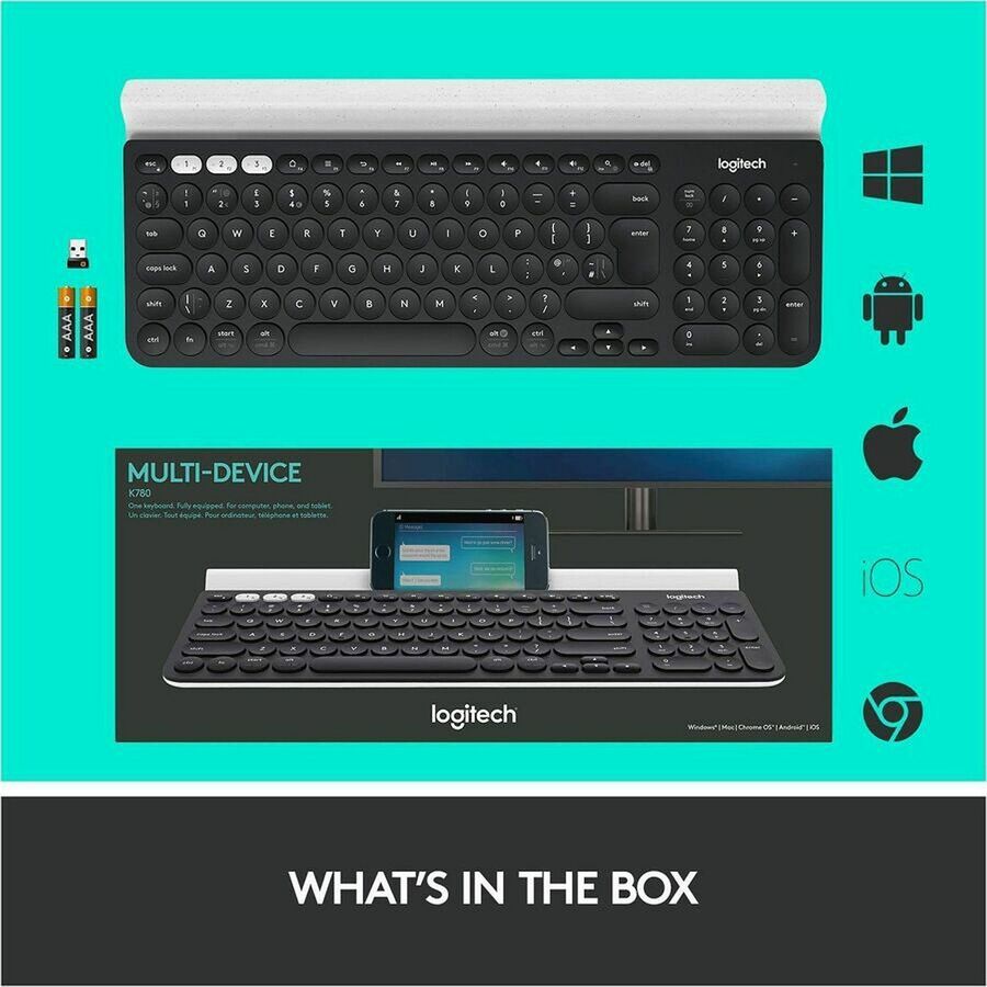 Logitech K780 Multi-Device Wireless Keyboard - Alternate-Image7