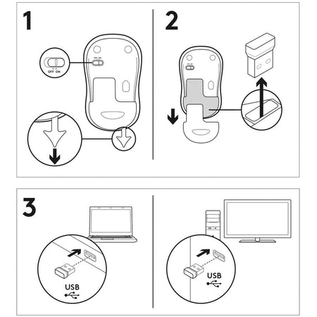 Logitech M185 Wireless Mouse - Alternate-Image6