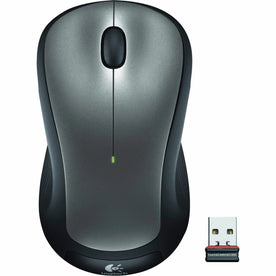 Logitech M310 Wireless Mouse: Optical 32.81 ft Range 2.4 GHz Silver - Keyboards & Mice